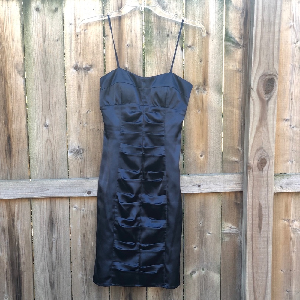 Navy blue dress by Morgan & Company
